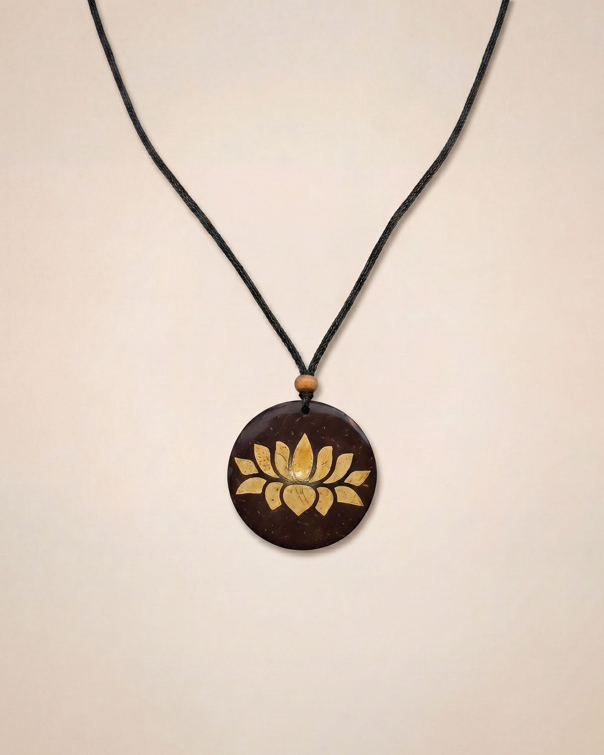 Lotus Bloom Coconut Shell Jewelry Set