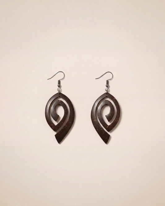 Coco-Shell Earrings