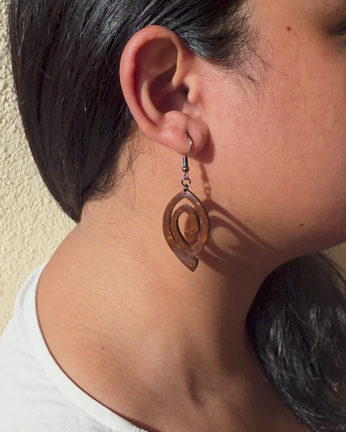 Coco-Shell Earrings